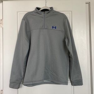 Gray Under Armour Storm Pullover